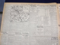 1918 MARCH 22 NEW YORK TIMES - GERMANS OPEN DRIVE AGAINST BRITISH - NT 8163