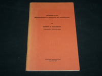 1977 APRIL 28 ADDRESS TO M. I. T. BY ROBERT S. MCNAMARA SOFTCOVER BOOK - J 6603