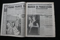 1997 SEPTEMBER 3 NEW YORK POST NEWSPAPER -PRINCESS DIANA'S DEFIANT SON - NP 8920