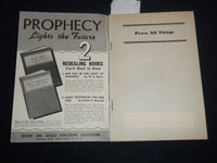 1943 PROVE ALL THINGS SOFTCOVER BOOK BY M. LESLIE RICE - J 9299