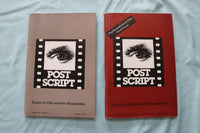 1993-1998 POST SCRIPT - ESSAYS IN FILM & HUMANITIES BOOKS - LOT OF 10 - O 3937