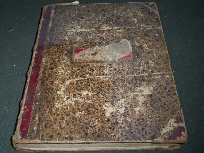 1832-1833 NEW YORK MIRROR MAGAZINE BOUND VOLUME NO. 10 - WALTER SCOTT - KD 725R