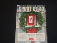 1942 DECEMBER 5 THE NEW YORKER MAGAZINE - ILLUSTRATED COVER - NY 1705