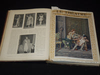 1902 JANUARY-JUNE LE THEATRE MAGAZINE BOUND VOLUME - 12 ISSUES - KD 2657C