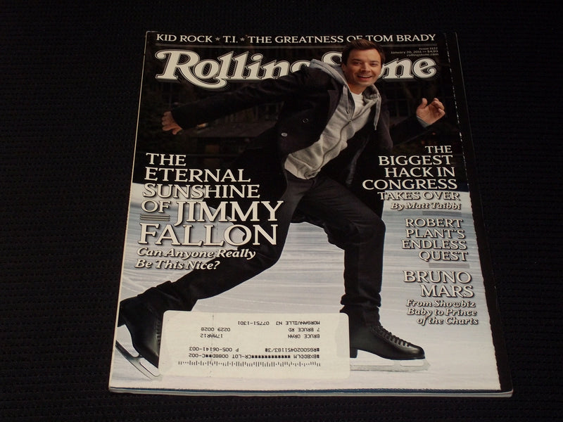 2011 JANUARY 20 ROLLING STONE MAGAZINE - JIMMY FALLON FRONT COVER - E 1740