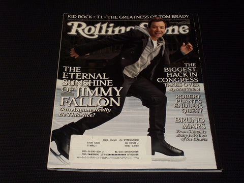 2011 JANUARY 20 ROLLING STONE MAGAZINE - JIMMY FALLON FRONT COVER - E 1740