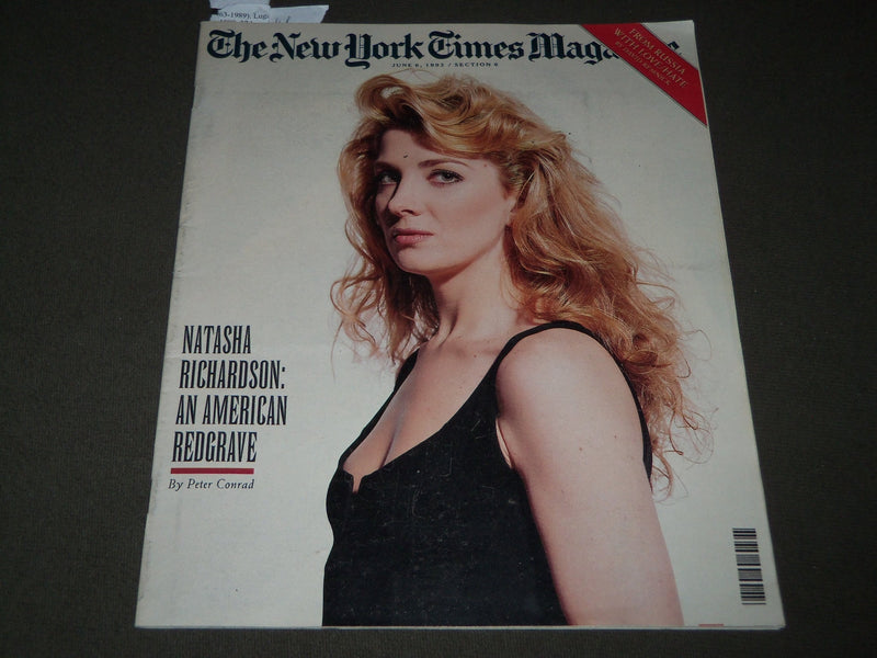 1993 JUNE 6 NEW YORK TIMES MAGAZINE SECTION - NATASHA RICHARDSON - J 3071