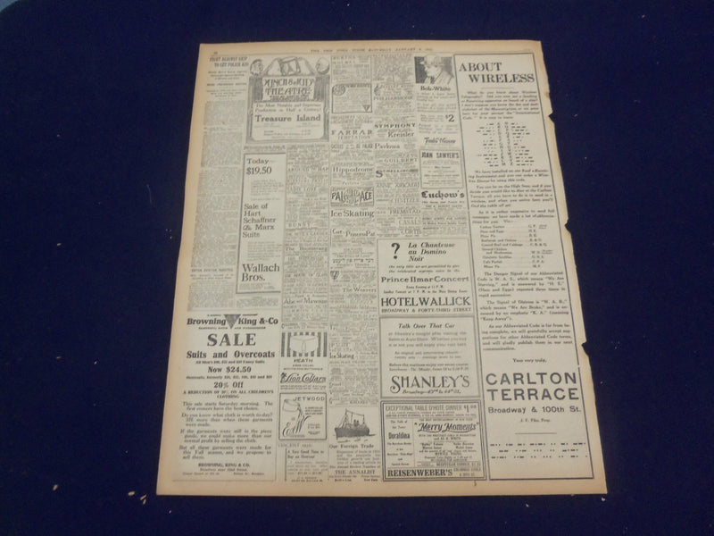 1916 JANUARY 8 NEW YORK TIMES - YOUNGSTOWN SET AFIRE, 3 KILLED - NT 9055
