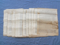 1889 THE SHELTERING ARMS NEWSPAPER - LOT OF 20 - NP 8415