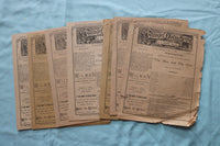 1890'S-1900'S EARLY THEATRE BROADSIDES - 75+ PIECES - GREAT LOT - K 3327
