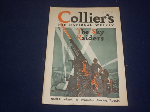 1918 MARCH 30 COLLIER'S MAGAZINE - THE SKY RAIDERS - ST 6729