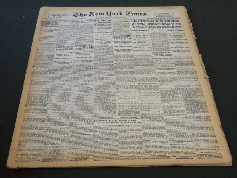 1930 DECEMBER 23 NEW YORK TIMES - MRS. DE BOSIS FREED IN ROME - NT 5720