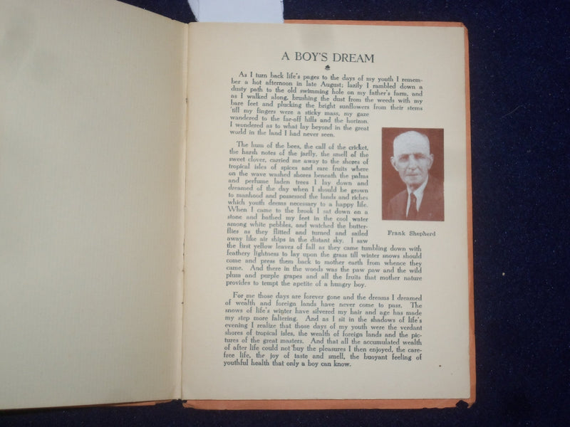 1930'S HIS BOOK BY FRANK SHEPPARD - J 9483