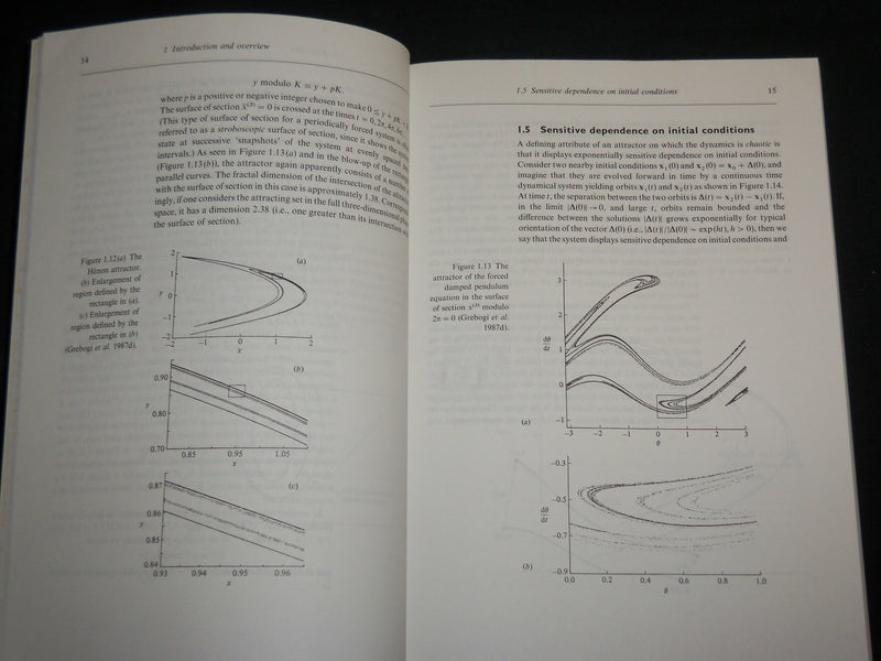 1993 CHAOS IN DYNAMICAL SYSTEMS SOFTCOVER BOOK BY EDWARD OTT - KD 7026