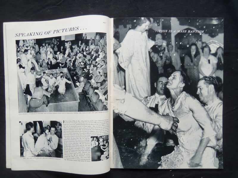 1937 JUNE 14 LIFE MAGAZINE - SENATOR JAMES LEWIS - L 30