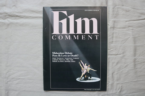 1984 DECEMBER FILM COMMENT MAGAZINE - THAT'S DANCING COVER - E 24031