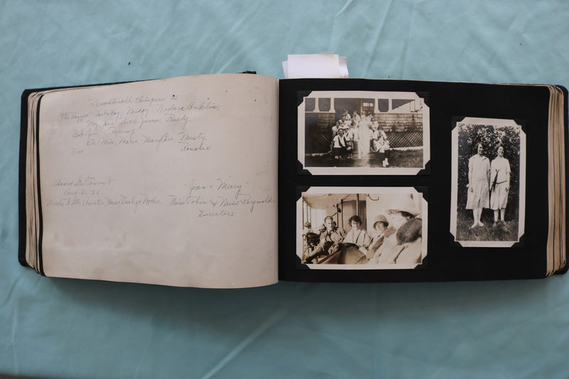 1925-1929 PHOTO ALBUM - LOADED - KD 9621