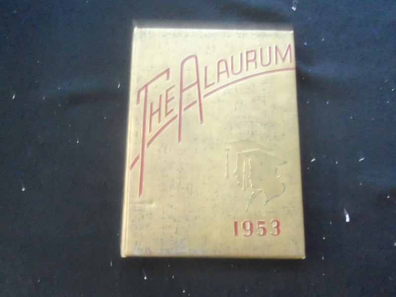 1953 THE ALAURUM NEW BRIGHTON HIGH SCHOOL YEARBOOK - NEW BRIGHTON, PA - YB 2940