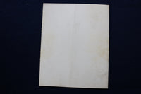 1960 APRIL 26 GENERAL CHARLES DE GAULLE DINNER PROGRAM SOFTCOVER BOOK - K 904