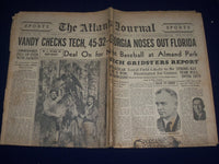 1931 FEBRUARY 31 THE ATLANTA JOURNAL SPORTS SECTION - VANDY CHECKS TECH- NP 972V
