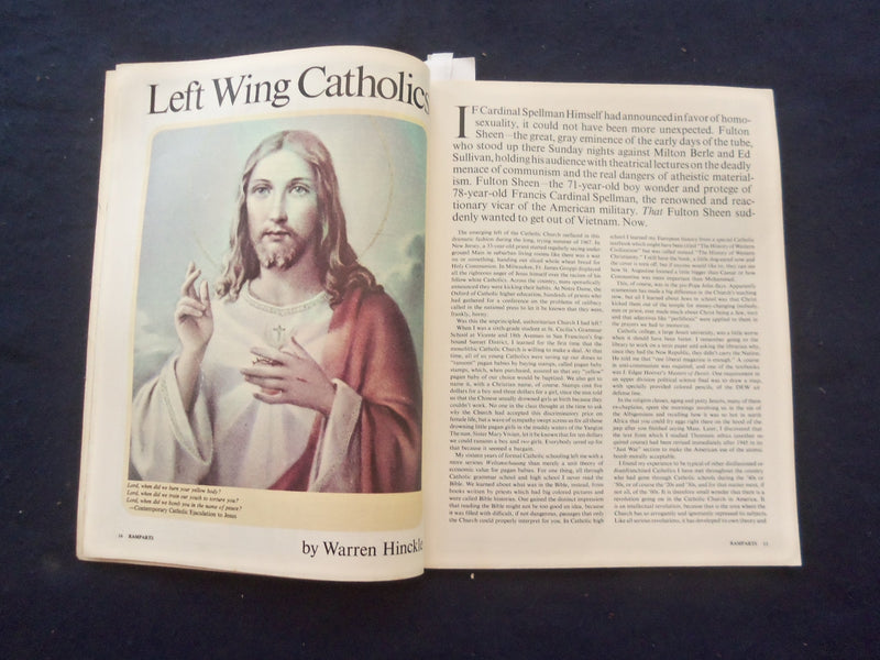 1967 NOVEMBER RAMPARTS MAGAZINE - LEFT WING CATHOLICS COVER - SP 5540X