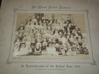 1890'S BLAIR SCHOOL CLASS PHOTOS - MOUNTED - 5 TOTAL PHOTOS - #36