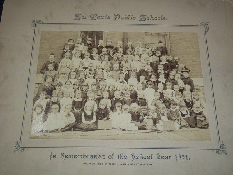 1890'S BLAIR SCHOOL CLASS PHOTOS - MOUNTED - 5 TOTAL PHOTOS - #36