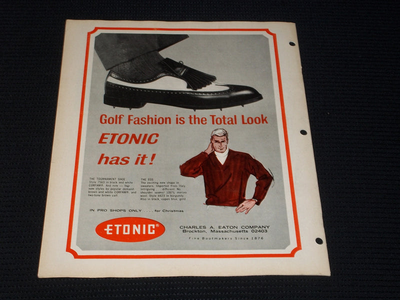 1965 NOVEMBER 26 GOLF WORLD MAGAZINE - THE DUCEYS & STEVENSONS COVER - E 7357