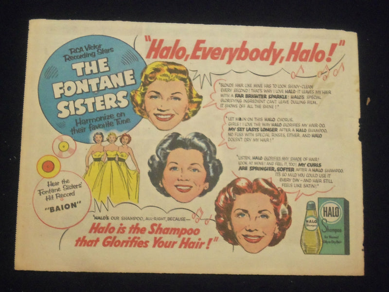 1930'S-1950'S MOVIE STAR COLOR COMICS ADS - LOT OF 13 - NP 5269