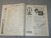 1928 AUGUST RADIO BROADCAST MAGAZINE - J 6304