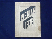 1936 PIERIAN MORTON HIGH SCHOOL YEARBOOK - RICHMOND, INDIANA - YB 1926H