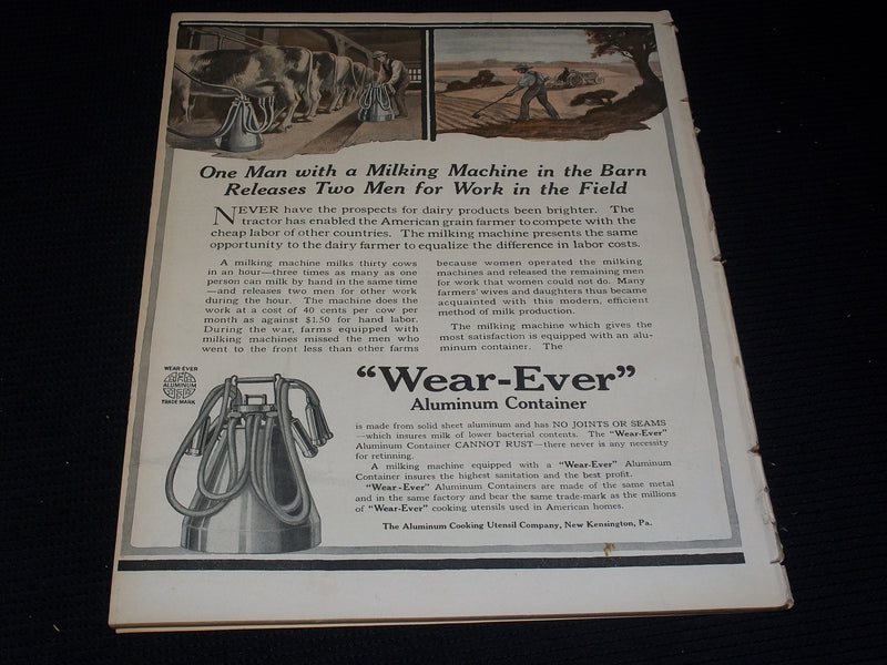 1919 DECEMBER 13 THE COUNTRY GENTLEMAN MAGAZINE ILLUSTRATED COVER ART - E 2911