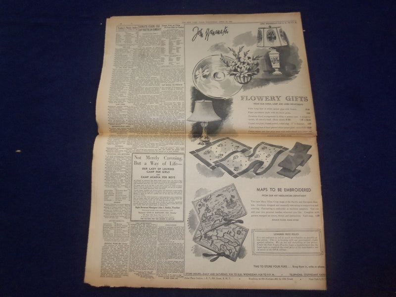 1945 APRIL 25 NEW YORK TIMES - TWO SOVIET ARMIES JOIN INSIDE BERLIN - NP 6702