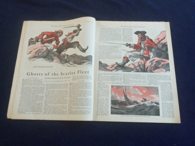 1931 DECEMBER AMERICAN BOY MAGAZINE - MERRIE MERRIE CHRISTMAS - ST 7063