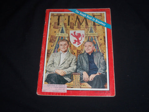 1960 NOVEMBER 14 TIME MAGAZINE - ALAN JAY LERNER & FREDERICK LOEWE - T 1769