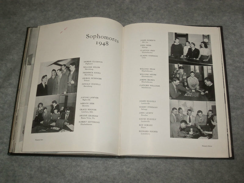 1948 ETONIAN ELIZABETHTOWN COLLEGE YEARBOOK- ELIZABETHTOWN, PENNSYLVANIA-YB 2026