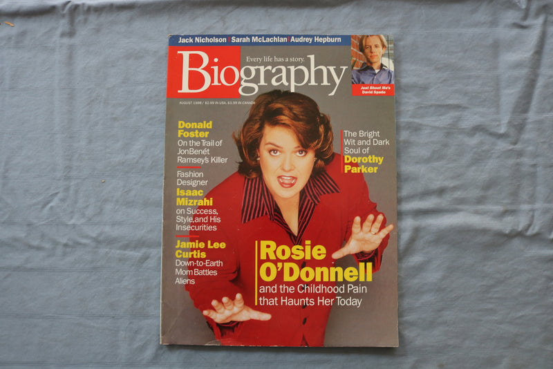1998 AUGUST BIOGRAPHY MAGAZINE - ROSIE O'DONNELL COVER - E 18694