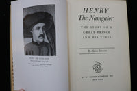 1947 HENRY THE NAVIGATOR HARDCOVER BOOK BY ELAINE SANCEAU - KD 9758