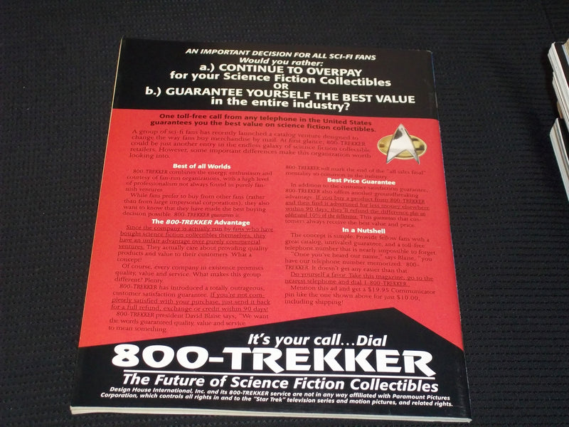 1995 APRIL SCI FI ENTERTAINMENT MAGAZINE - CHRISTOPHER LAMBERT COVER - E 17107