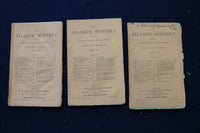 1874 THE ATLANTIC MONTHLY MAGAZINE - LOT OF 10 - O 3406