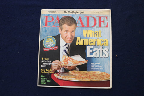 2008 NOVEMBER 16 PARADE MAGAZINE - BRIAN WILLIAMS COVER - E 18434