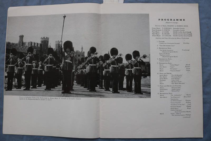 1958 HER MAJESTY'S BRIGADE OF GUARDS PROGRAM - K 3151