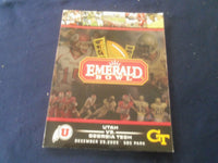 2005 DECEMBER 29 EMERALD BOWL PROGRAM - UNIV UTAH VS GEORGIA TECH - ST 602D