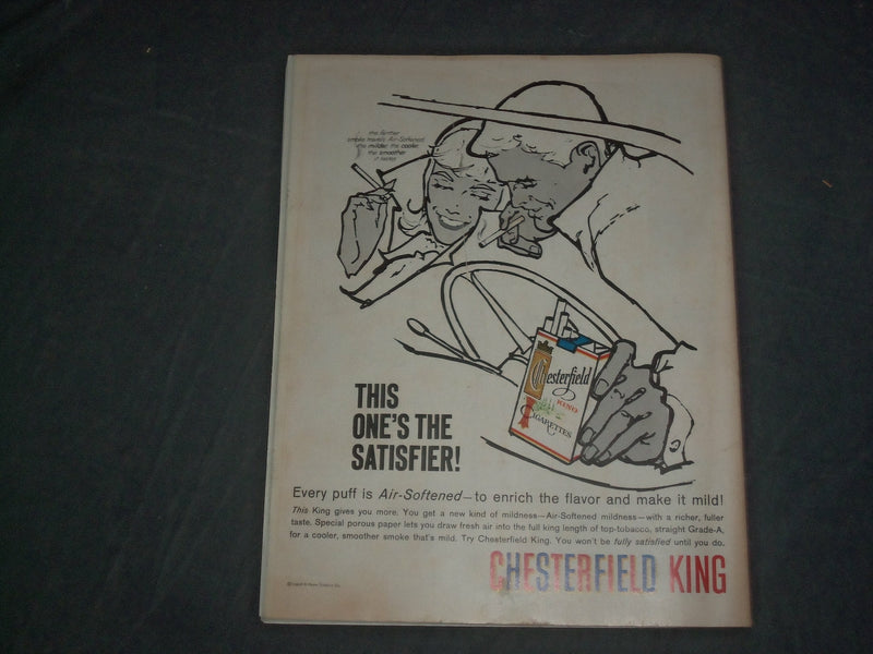 1961 APRIL 29 THE SATURDAY EVENING POST MAGAZINE - ILLUSTRATED COVER - SP 2481V