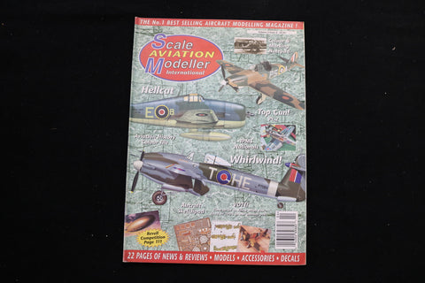 1997 FEBRUARY SCALE AVIATION MODELLER MAGAZINE - WHIRLWIND COVER - SP 3745D