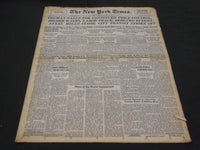 1946 JANUARY 22 NEW YORK TIMES - STEEL MILLS CLOSE, TRANSIT STRIKE OFF - NT 4240