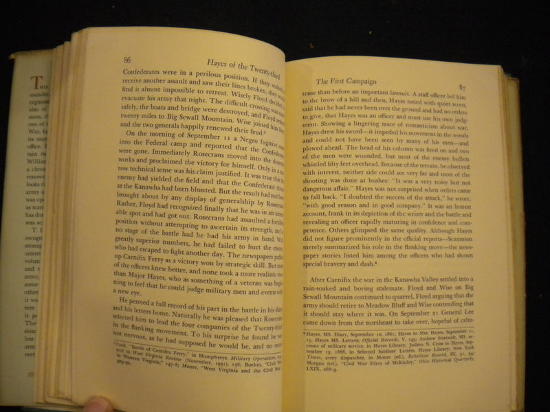 1965 HAYES OF THE TWENTY-THIRD HARDCOVER BOOK BY T. HARRY WILLIAMS - KD 8142