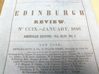 1854-1856 EDINBURGH WESTMINSTER LONDON BLACKWOOD MAGAZINE LOT OF 4 - O 1916