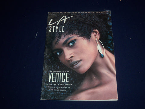 1989 JULY L.A. STYLE MAGAZINE - KAREN ALEXANDER COVER - SP 3606