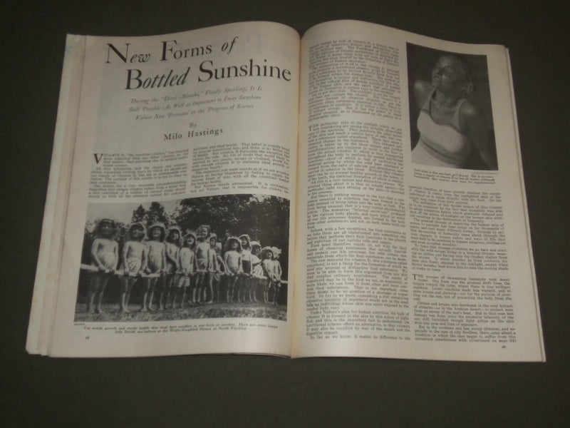 1934 NOVEMBER PHYSICAL CULTURE MAGAZINE - GREAT COVER & PHOTOS - SP 8558